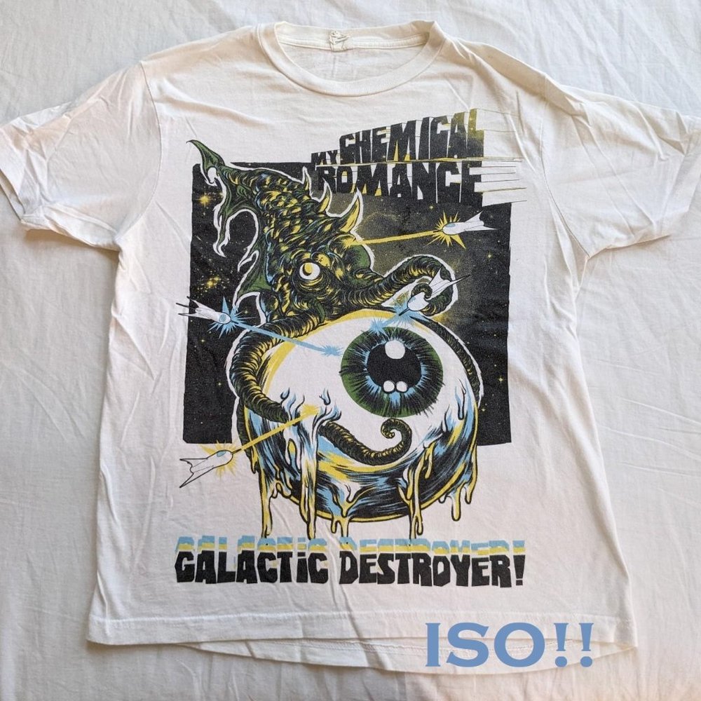ISO!! Galactic Destroyer My Chemical Romance shirt (DONT buy)